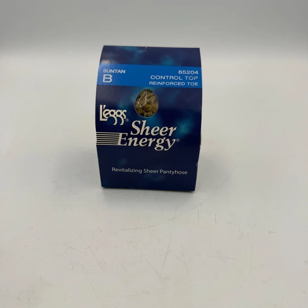 L'eggs Sheer Energy Revitalizing Pantyhose Suntan Size B Control Top 65204